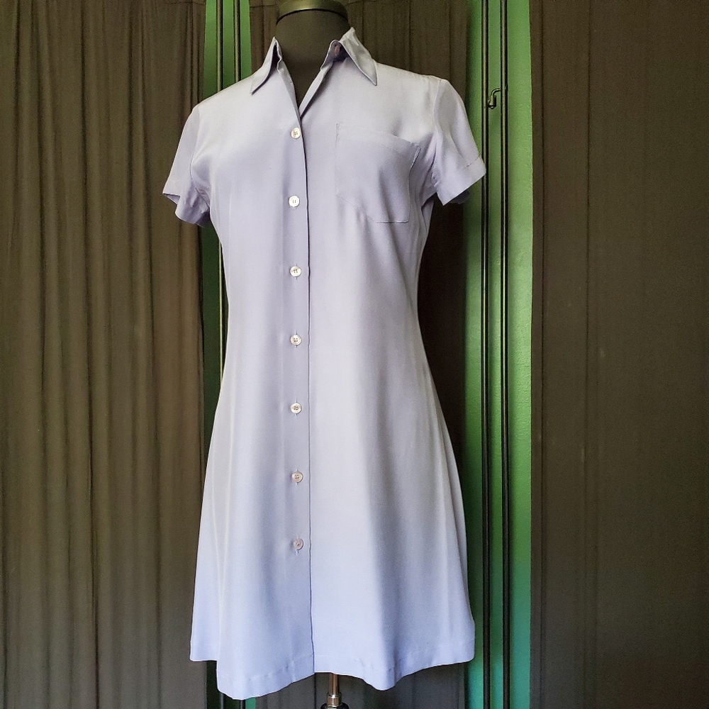 Clifford & Wills Silk Crepe Shirtdress/Tunic